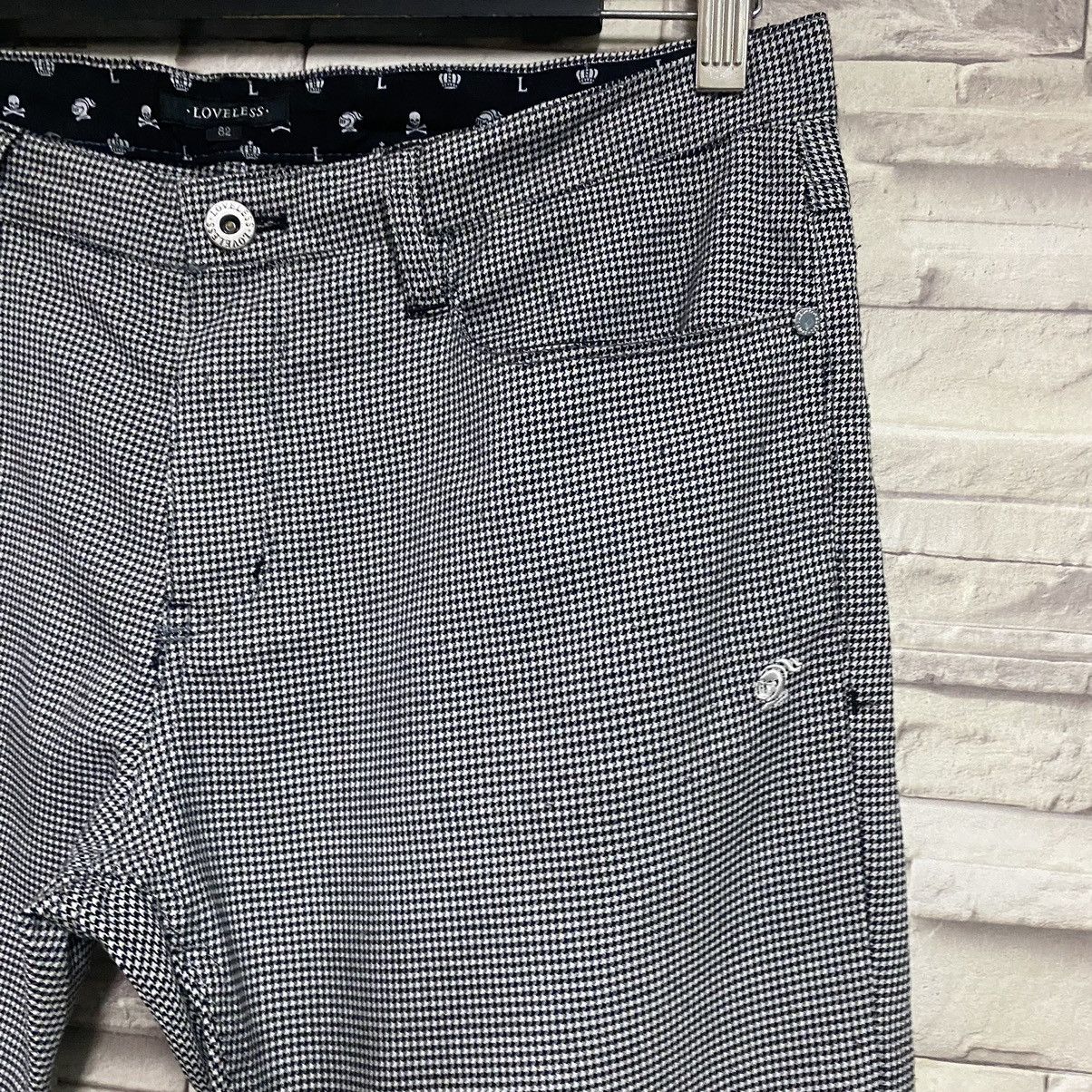 Loveless Japanese Brand LOVELESS Trouser Slim Pants Size US 32 / EU 48 - 6 Thumbnail