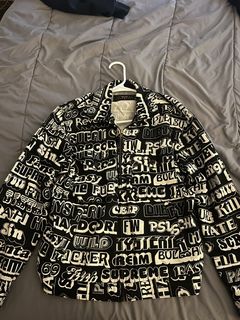 Hysteric Glamour Supreme Text Work Jacket | Grailed