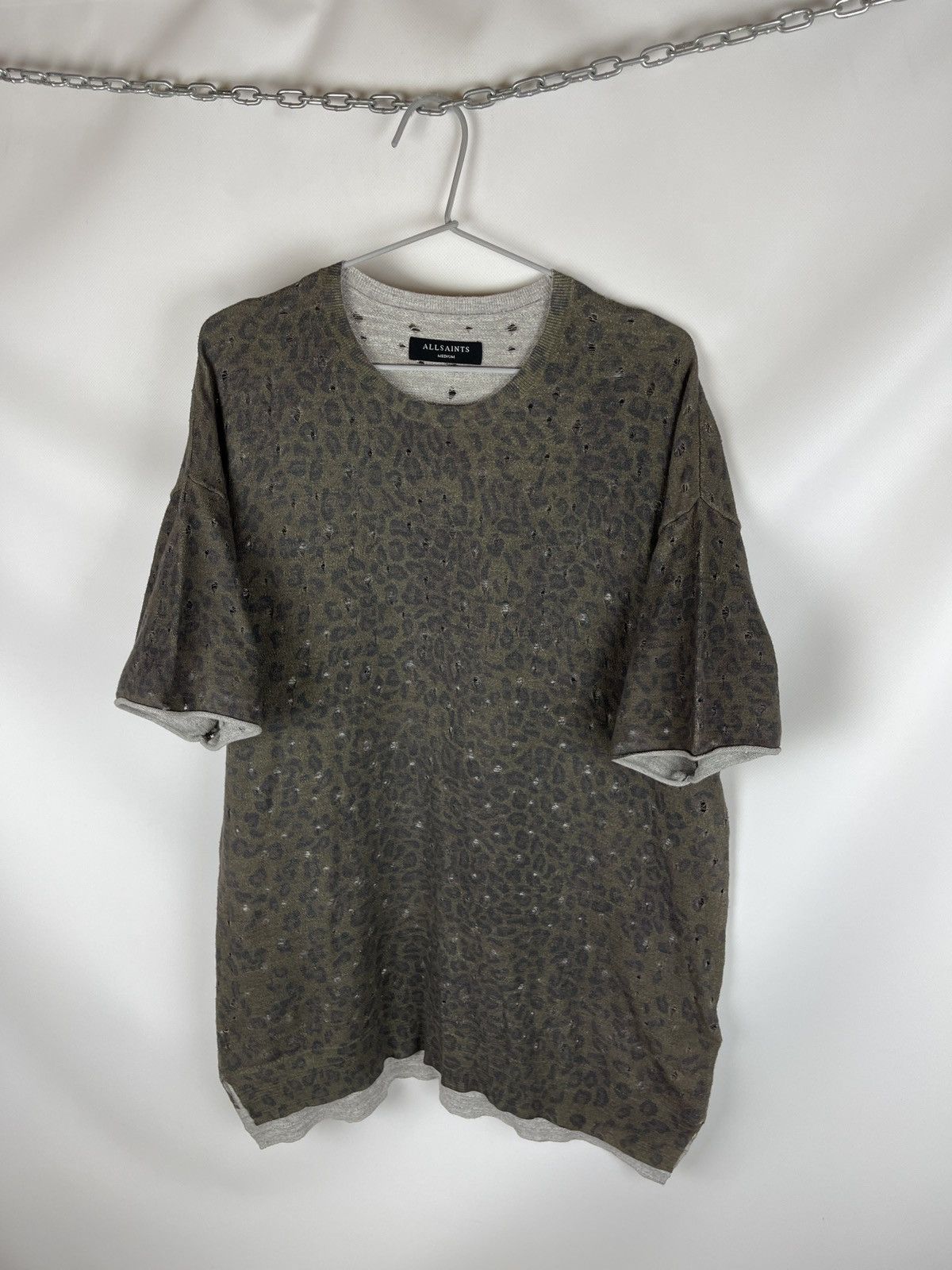 Allsaints Allsaints Ferra SS crew oversized distressed tee shirt Size US M / EU 48-50 / 2 - 1 Thumbnail