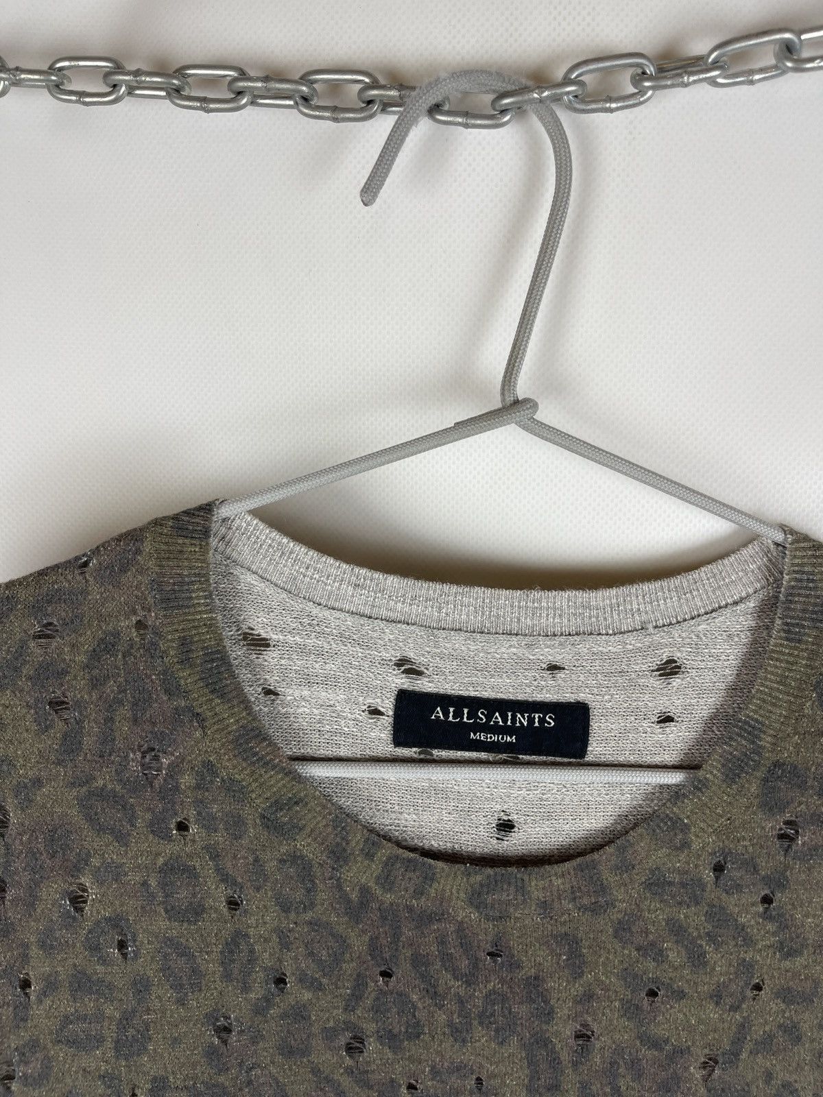 Allsaints Allsaints Ferra SS crew oversized distressed tee shirt Size US M / EU 48-50 / 2 - 6 Thumbnail