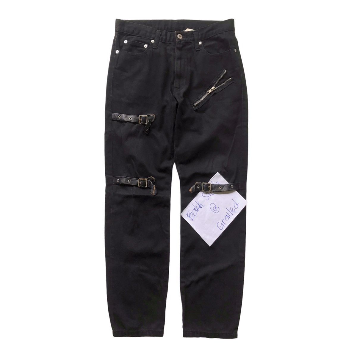 Vintage Seditionaries Sexy Dynamite London Punk Black Denim