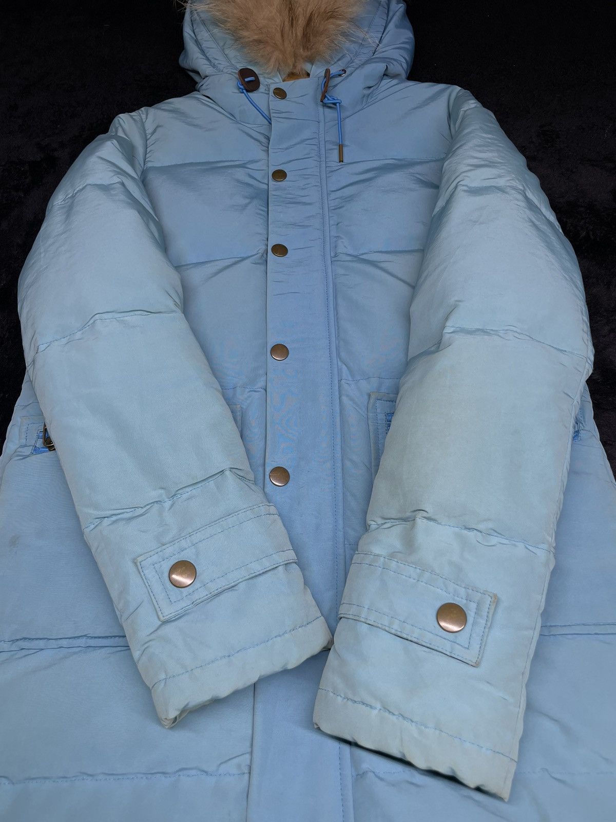 Ron Herman Ron Herman Puffer Fur Fishtail long jacket Size US XS / EU 42 / 0 - 6 Thumbnail