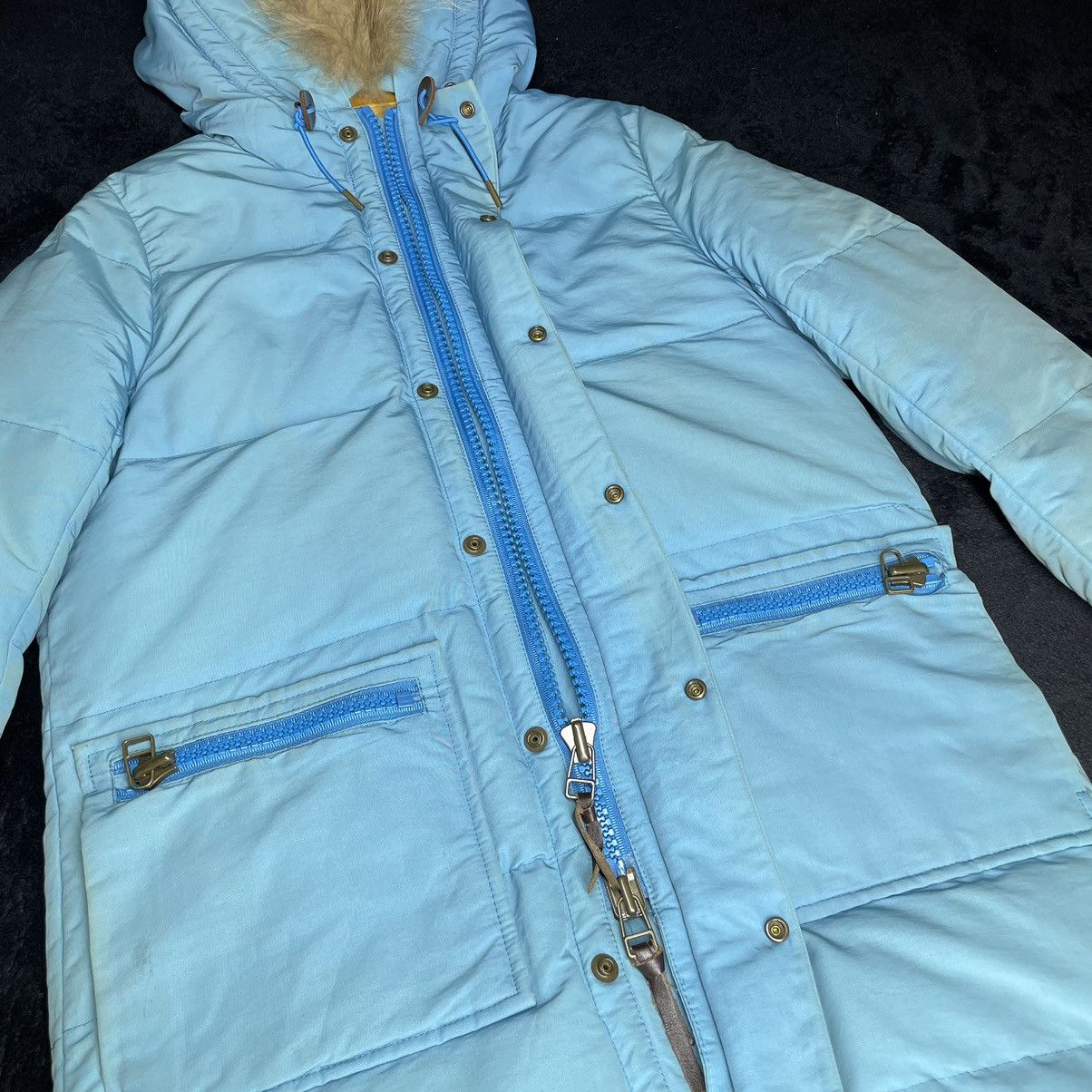 Ron Herman Ron Herman Puffer Fur Fishtail long jacket Size US XS / EU 42 / 0 - 11 Thumbnail