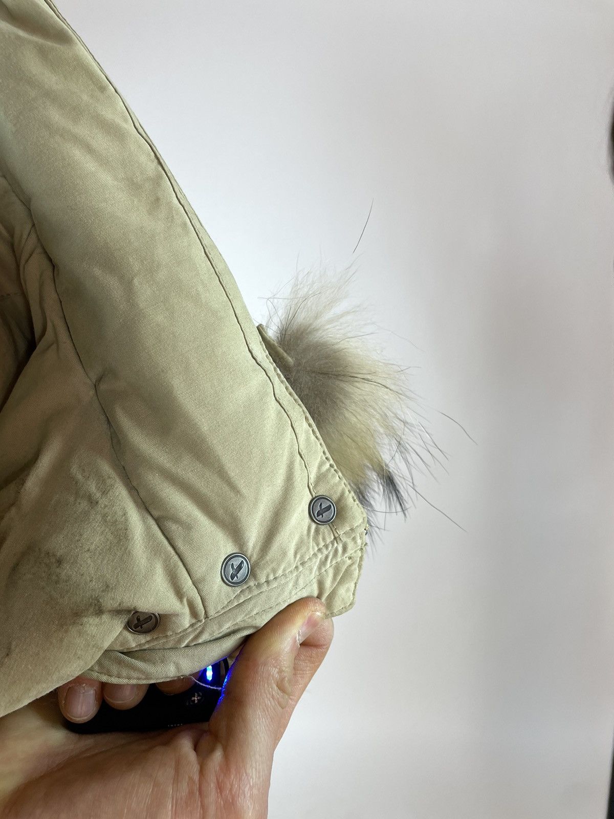 Aigle AIGLE Down Parka Beige winter long jacket Womens size 38 Size M / US 6-8 / IT 42-44 - 15 Thumbnail