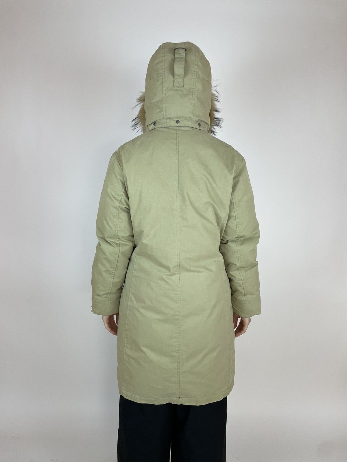 Aigle AIGLE Down Parka Beige winter long jacket Womens size 38 Size M / US 6-8 / IT 42-44 - 7 Thumbnail