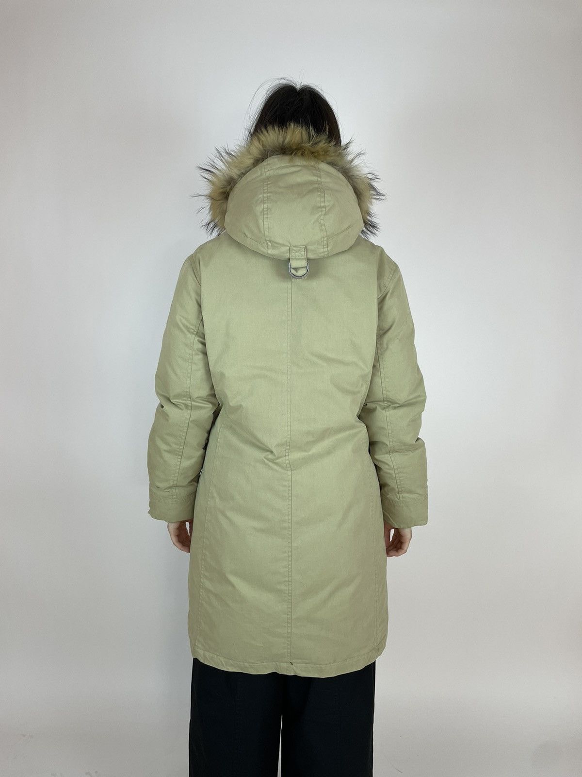 Aigle AIGLE Down Parka Beige winter long jacket Womens size 38 Size M / US 6-8 / IT 42-44 - 8 Thumbnail