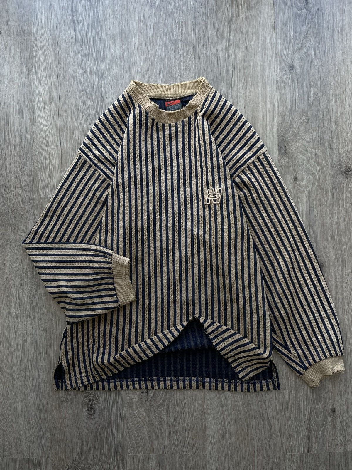 Nike × Vintage Vintage Sweatshirt Nike Premier Y2k Size US XL / EU 56 / 4 - 1 Thumbnail