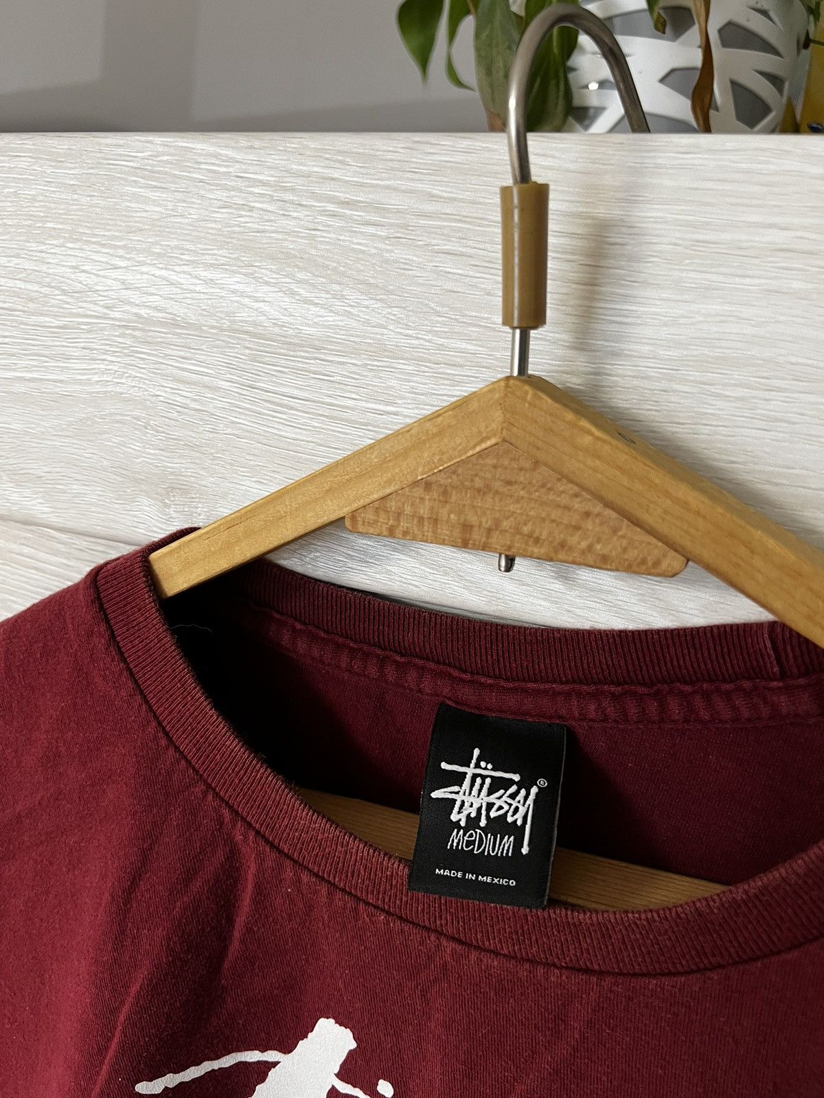 Stussy × Vintage 🎱Vintage Stussy 8 Ball Floral Logo T-shirt🌺 Size US M / EU 48-50 / 2 - 2 Thumbnail