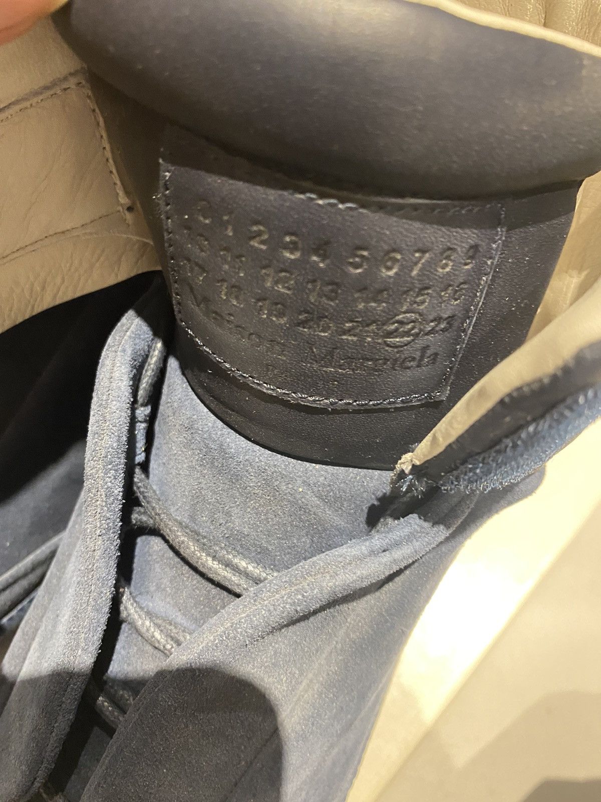 Maison Margiela FUTURE HIGH-TOP SNEAKERS Size US 7 / EU 40 - 3 Thumbnail