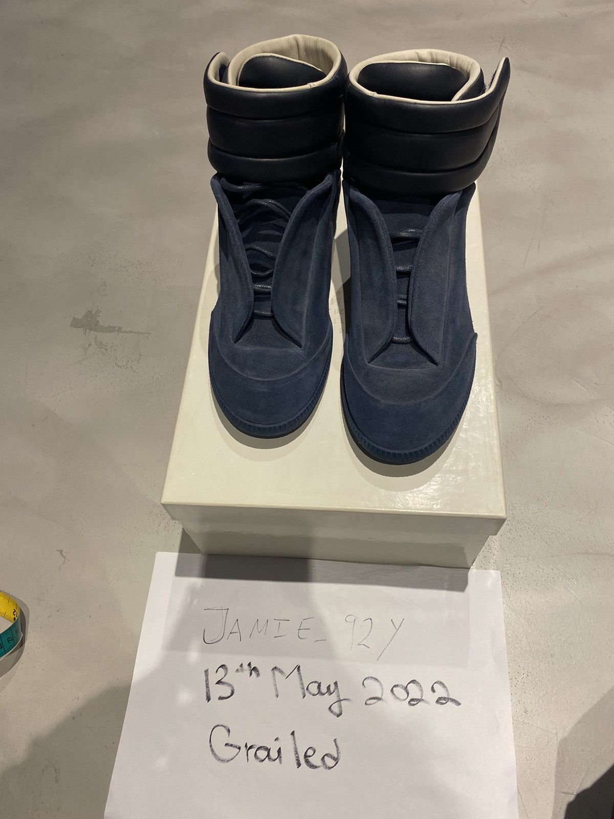 Maison Margiela FUTURE HIGH-TOP SNEAKERS Size US 7 / EU 40 - 2 Thumbnail