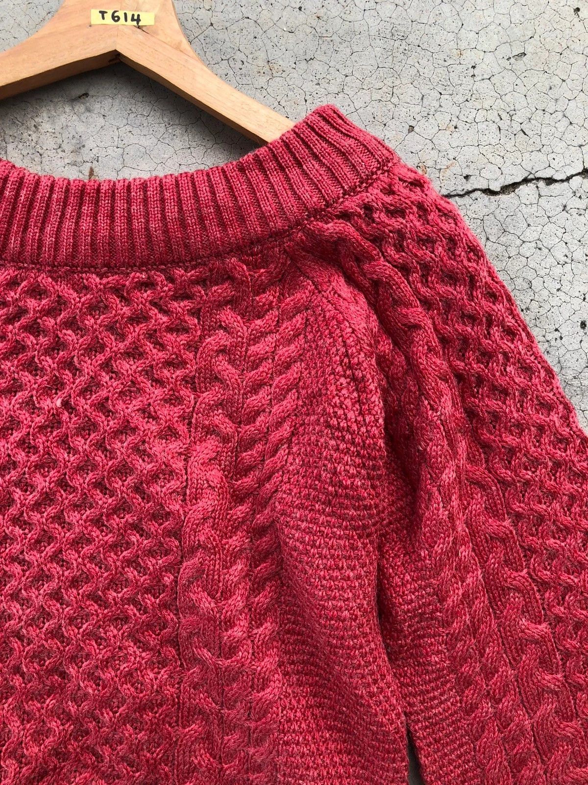 Aran Isles Knitwear × Designer 💥Vintage Luxury MONILE Pureknit Pullover Knitting Pattern Size US S / EU 44-46 / 1 - 8 Thumbnail