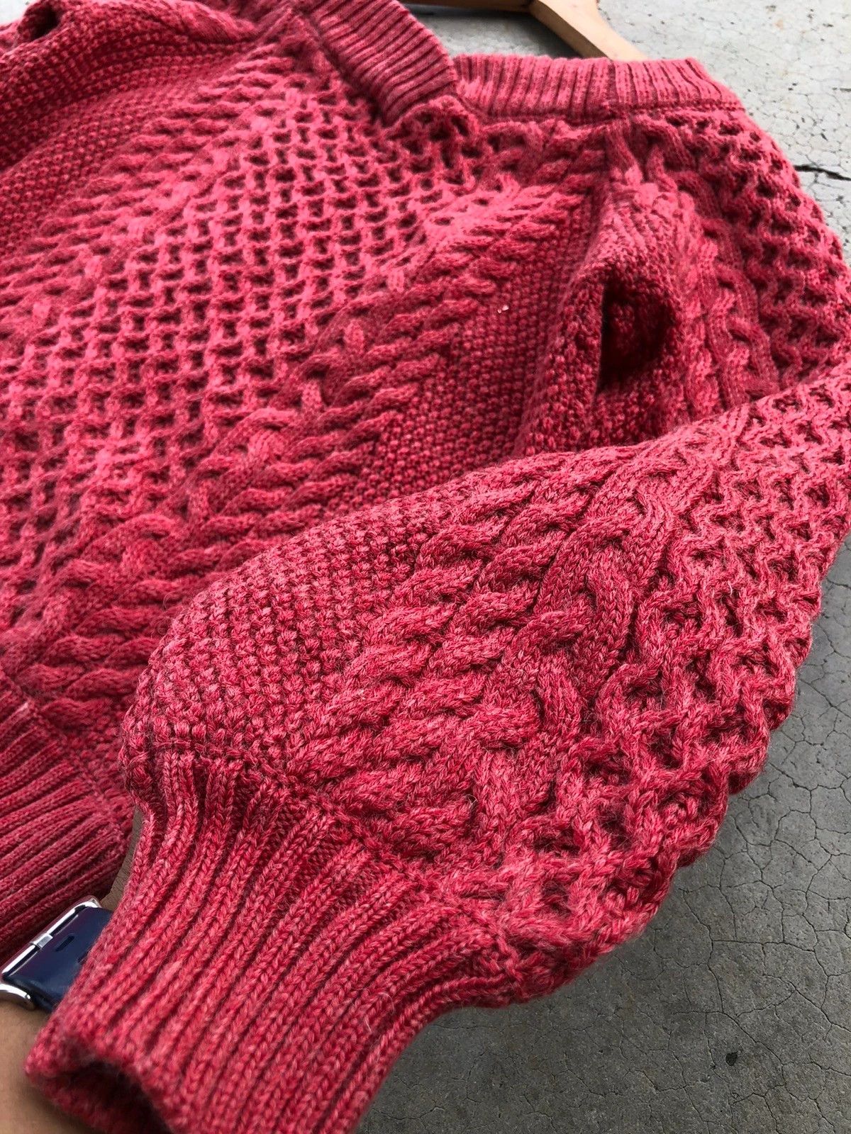 Aran Isles Knitwear × Designer 💥Vintage Luxury MONILE Pureknit Pullover Knitting Pattern Size US S / EU 44-46 / 1 - 2 Thumbnail