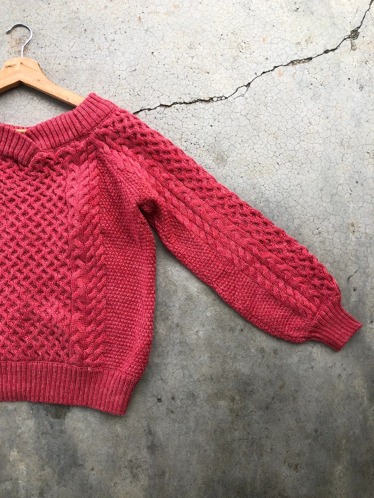 Aran Isles Knitwear × Designer 💥Vintage Luxury MONILE Pureknit Pullover Knitting Pattern Size US S / EU 44-46 / 1 - 5 Thumbnail