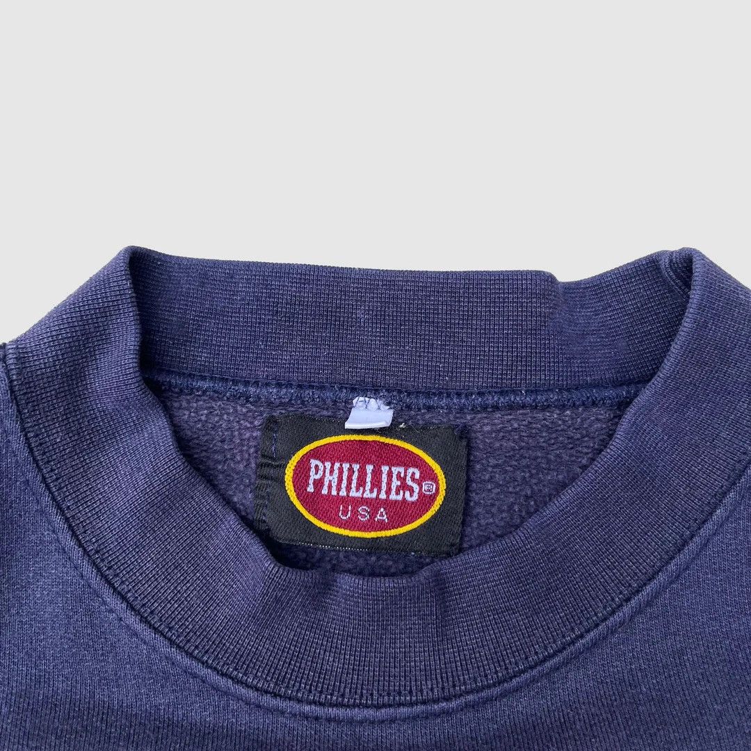 Vintage Phillies Blunt 90s Vintage Logo Sweatshirt USA Size US XL / EU 56 / 4 - 3 Thumbnail