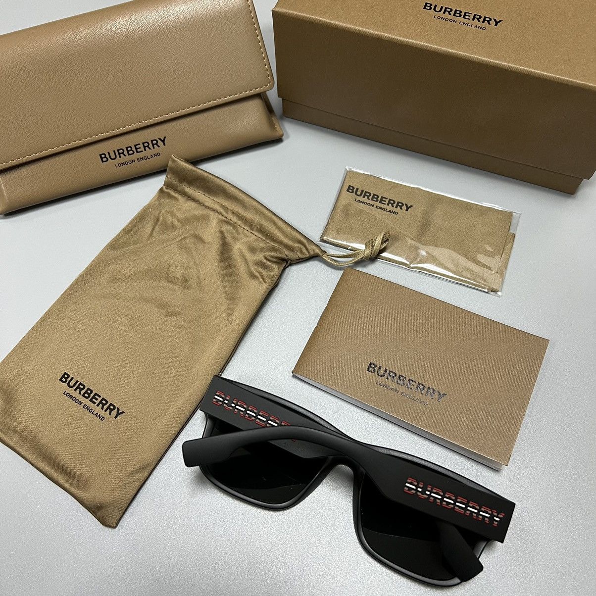 image of New Burberry Men’S Sunglasses in Black, Men's