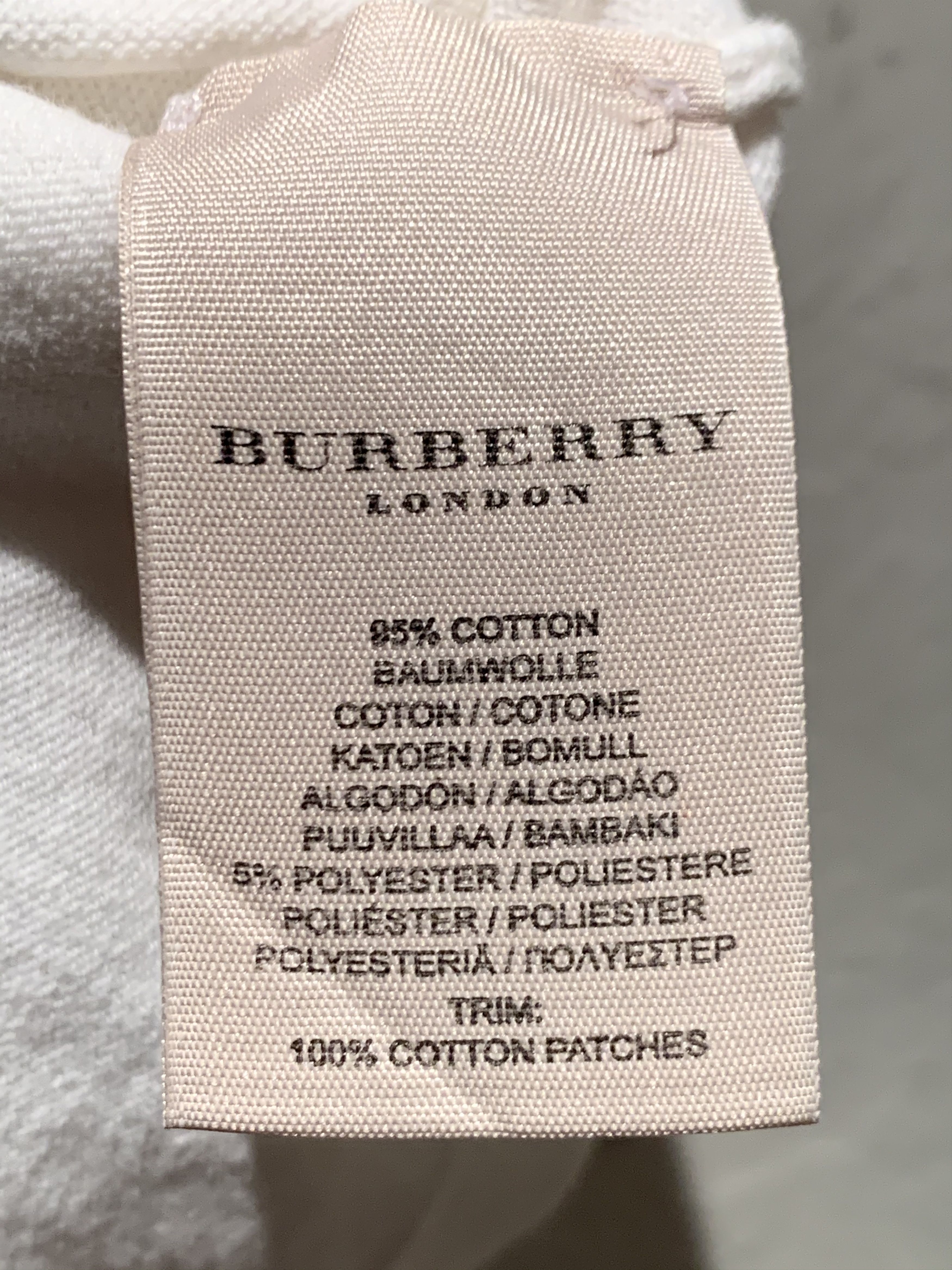 Burberry *RARE* Vintage Burberry Plaid Panel Pocket Polo Shirt Size M / US 6-8 / IT 42-44 - 6 Thumbnail