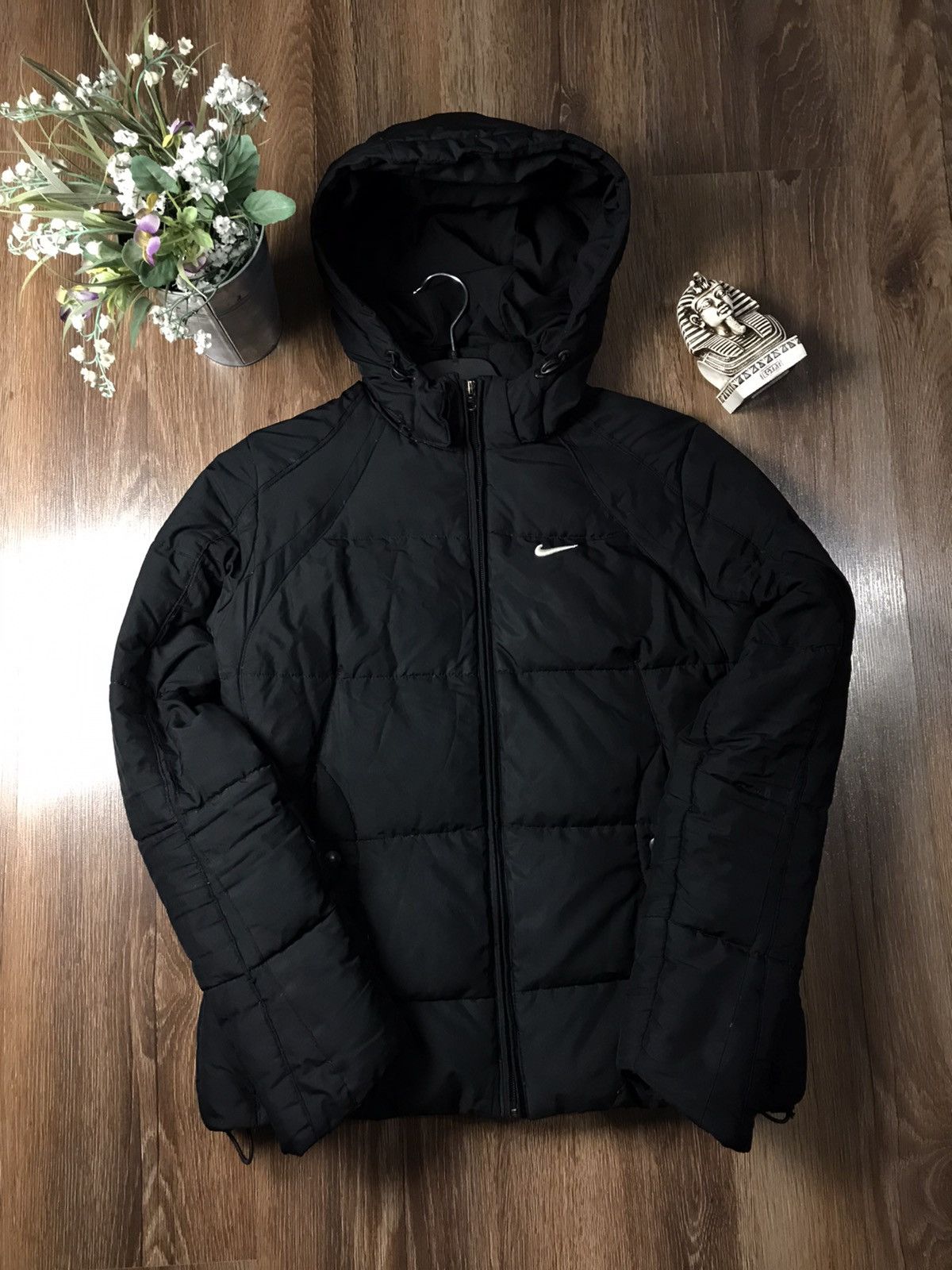 Nike wmns 90s Vintage Y2K jacket mini swoosh black/white