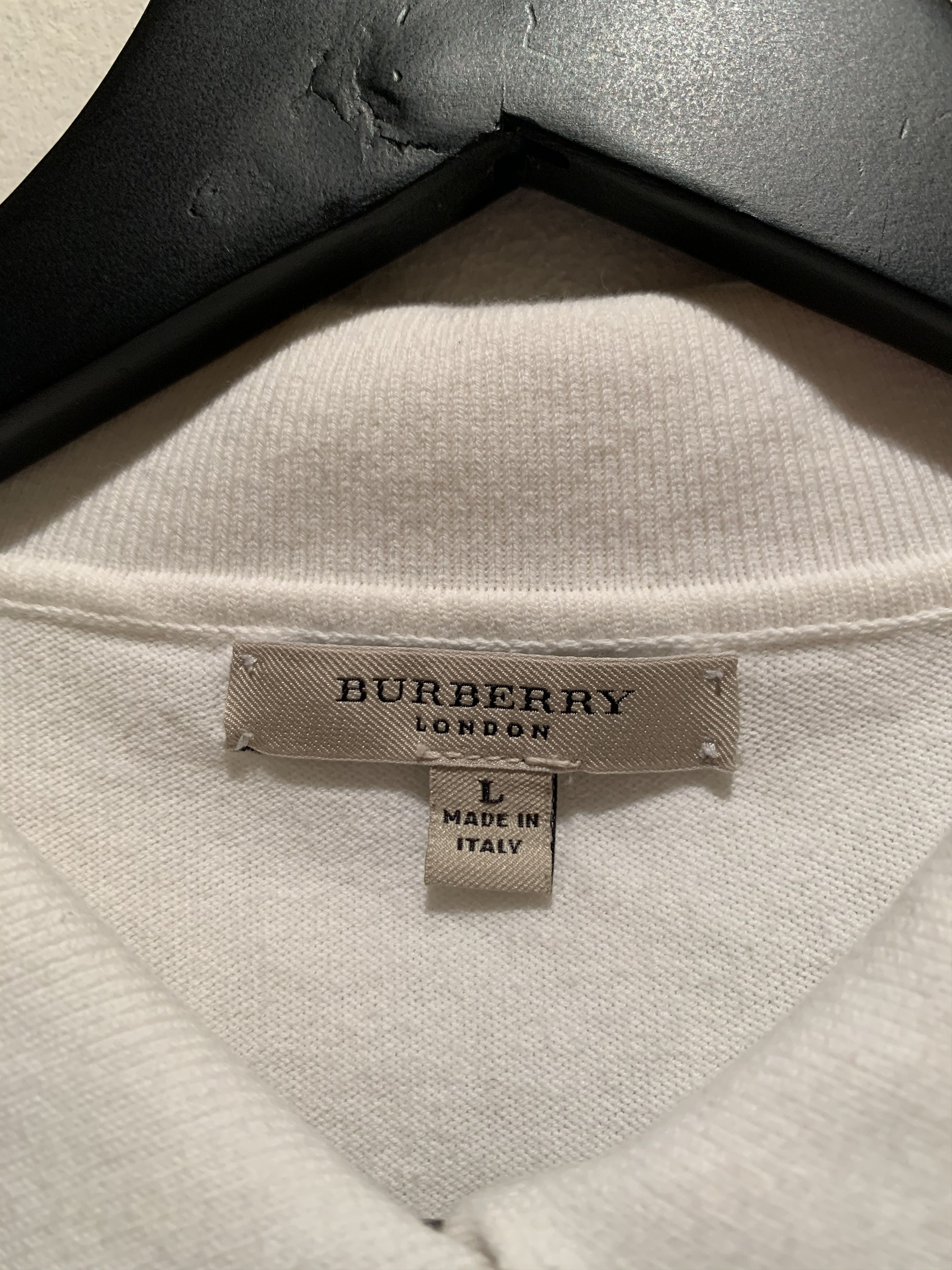 Burberry *RARE* Vintage Burberry Plaid Panel Pocket Polo Shirt Size M / US 6-8 / IT 42-44 - 4 Thumbnail