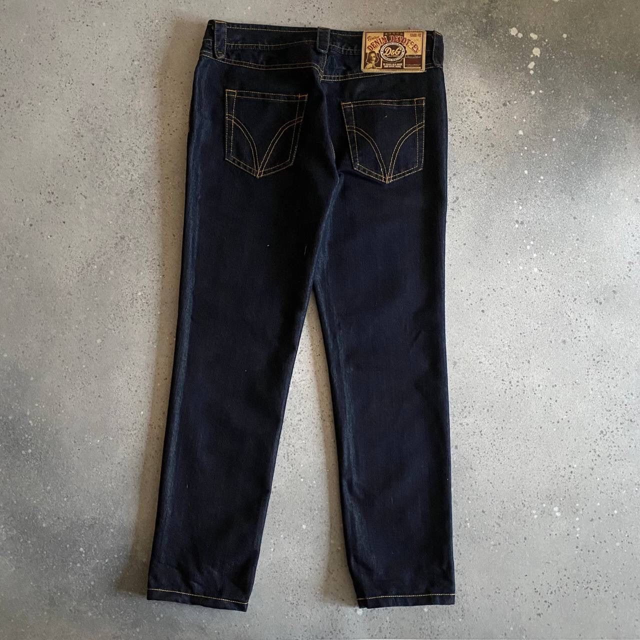 Dolce & Gabbana × Vintage D&G Dolce & Gabbana Woman’s Wonder Denim Jeans (Grunge Y2K) Size 28" / US 6 / IT 42 - 2 Thumbnail