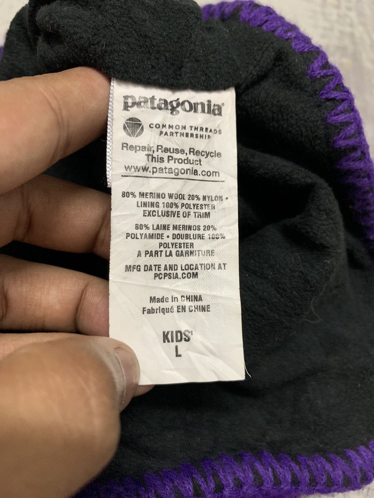 Patagonia Vintage Patagonia Wool Multi Colour Ear flap Hat Size ONE SIZE - 8 Thumbnail
