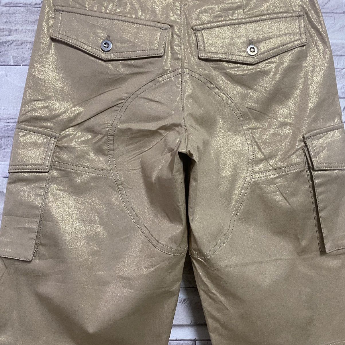 Dolce & Gabbana Dolce & Gabbana Cargo Pants Shorts Gold Size 28" / US 6 / IT 42 - 12 Thumbnail