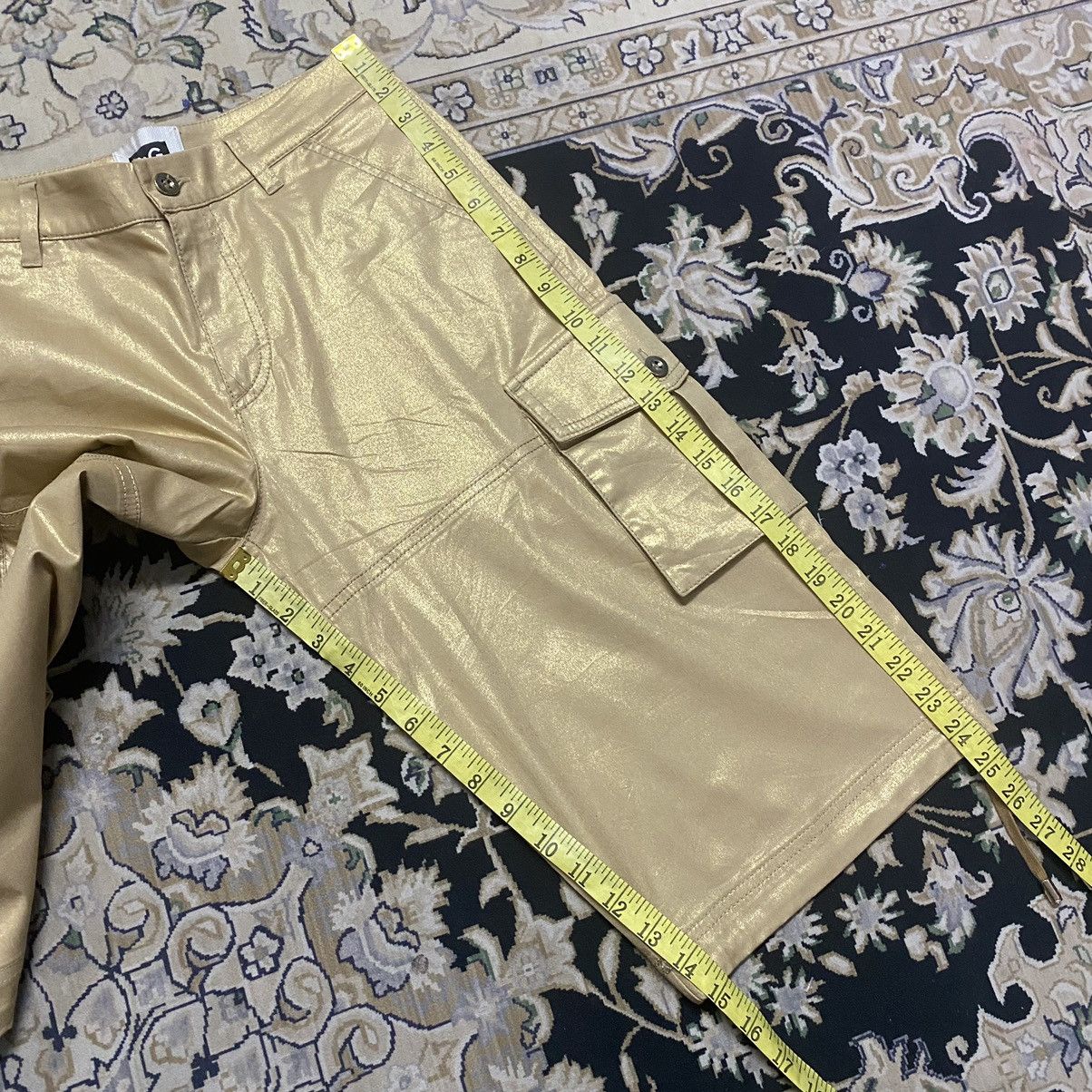 Dolce & Gabbana Dolce & Gabbana Cargo Pants Shorts Gold Size 28" / US 6 / IT 42 - 24 Thumbnail