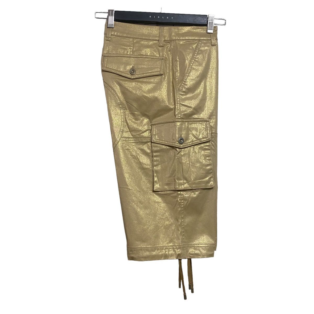Dolce & Gabbana Dolce & Gabbana Cargo Pants Shorts Gold Size 28" / US 6 / IT 42 - 4 Thumbnail