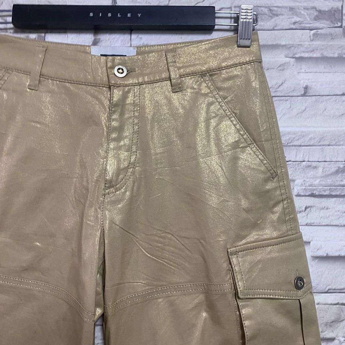 Dolce & Gabbana Dolce & Gabbana Cargo Pants Shorts Gold Size 28" / US 6 / IT 42 - 5 Thumbnail