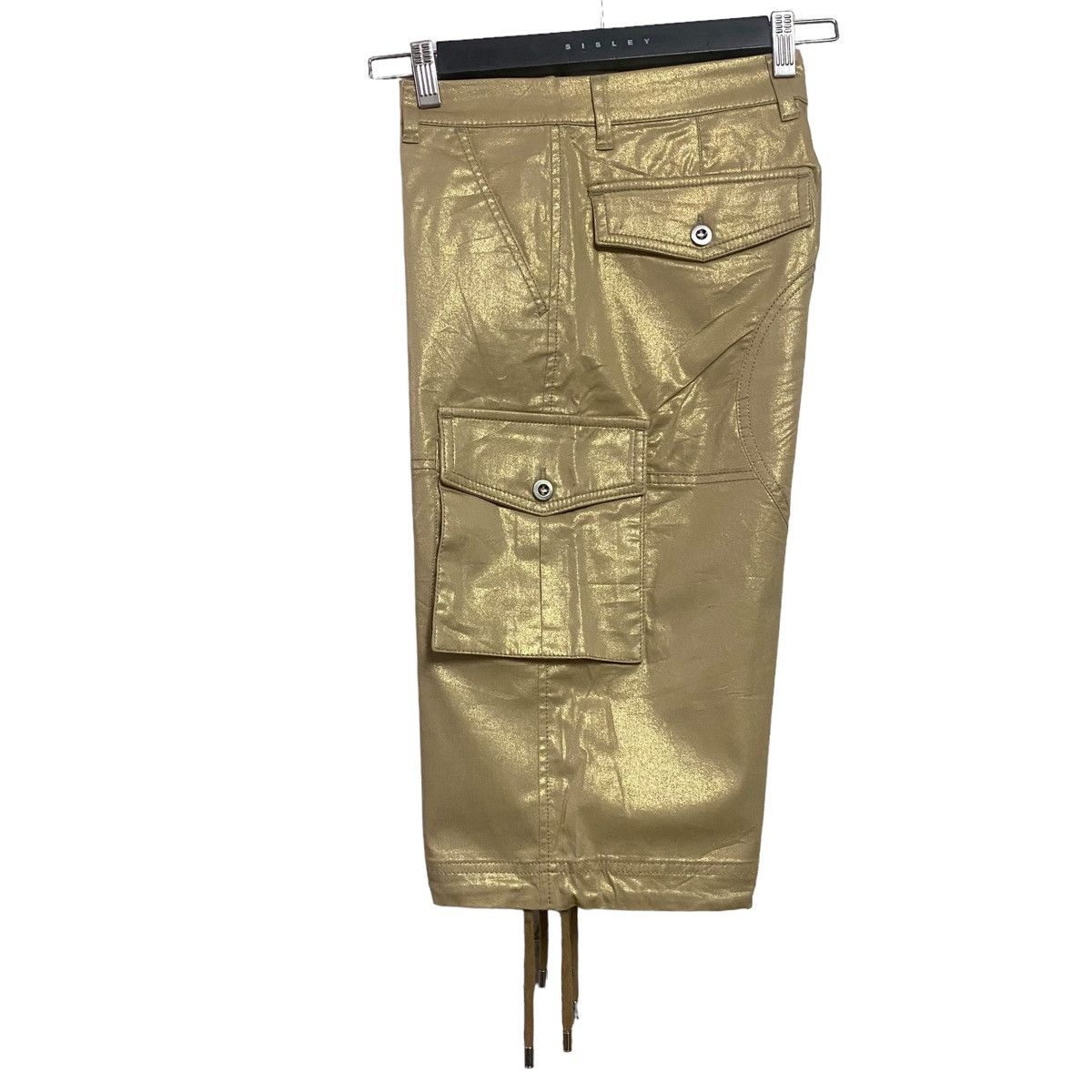 Dolce & Gabbana Dolce & Gabbana Cargo Pants Shorts Gold Size 28" / US 6 / IT 42 - 3 Thumbnail