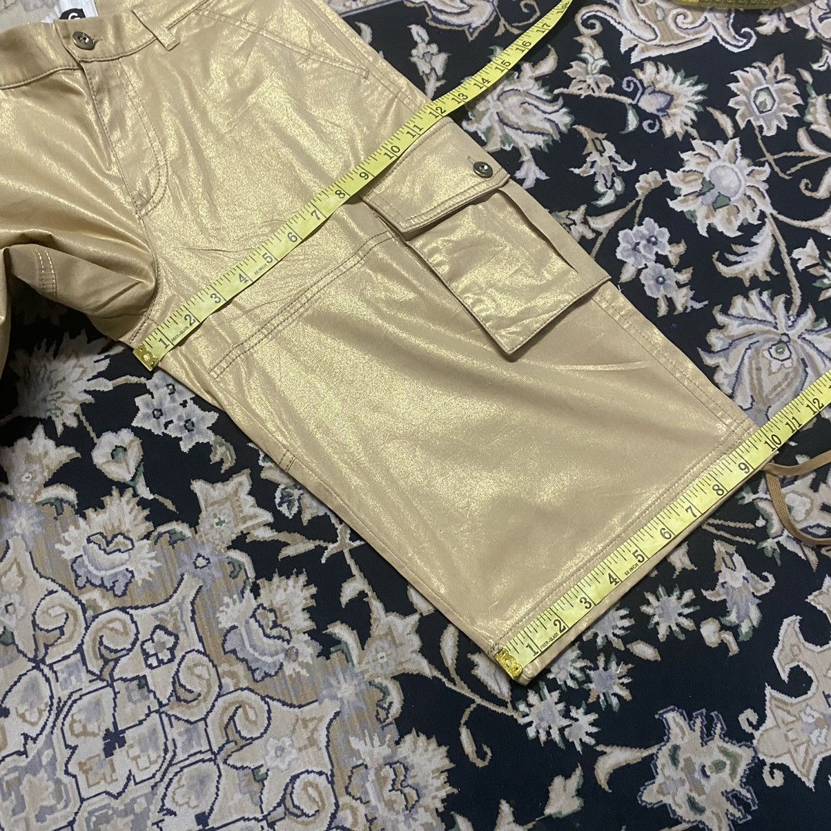 Dolce & Gabbana Dolce & Gabbana Cargo Pants Shorts Gold Size 28" / US 6 / IT 42 - 25 Thumbnail