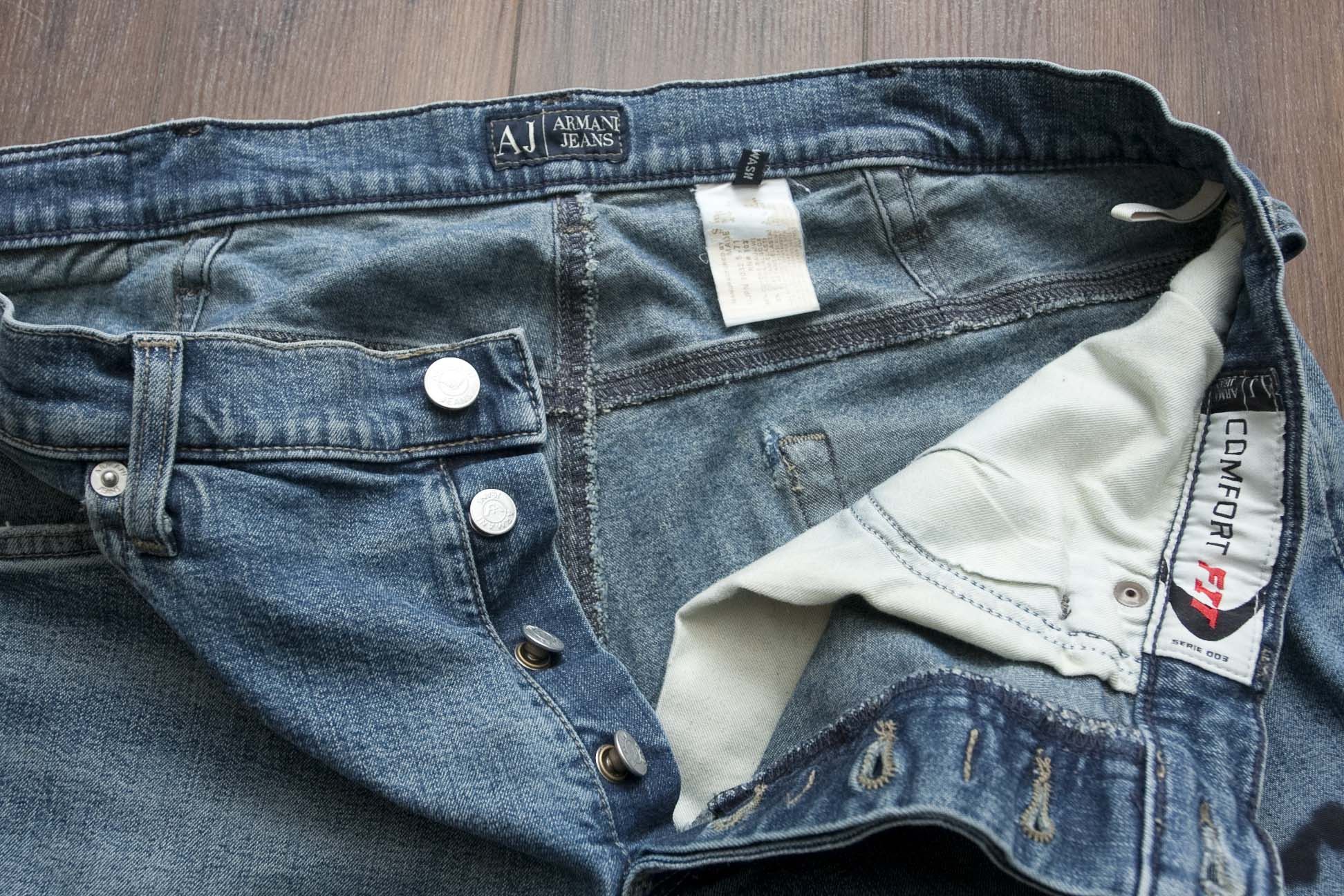 Armani Armani Jeans Distressed Size 34x32.5 *g0928a8 Size US 34 / EU 50 - 9 Thumbnail