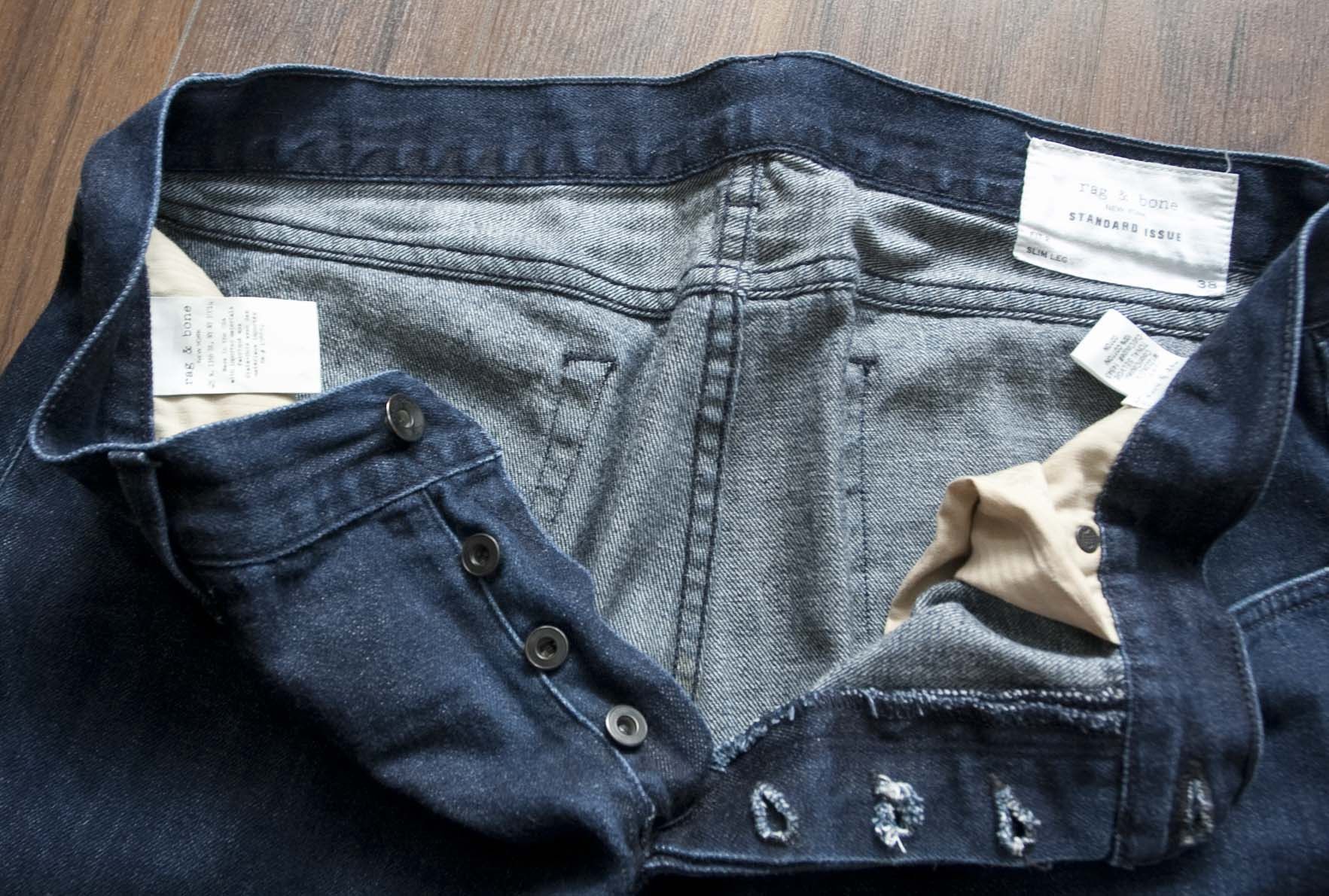 Rag & Bone Rag & Bone Jeans Selvedge Size 36X27.5 Size US 38 / EU 54 - 8 Thumbnail