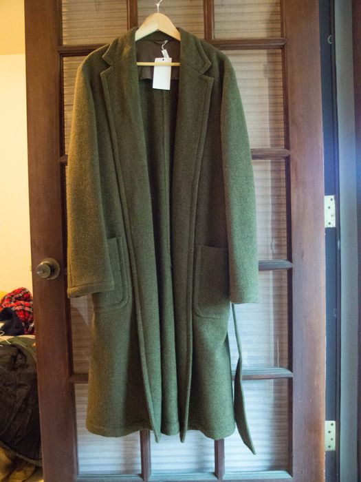 Camoshita Wrap Chester Robe Polo Coat 50 New Grailed