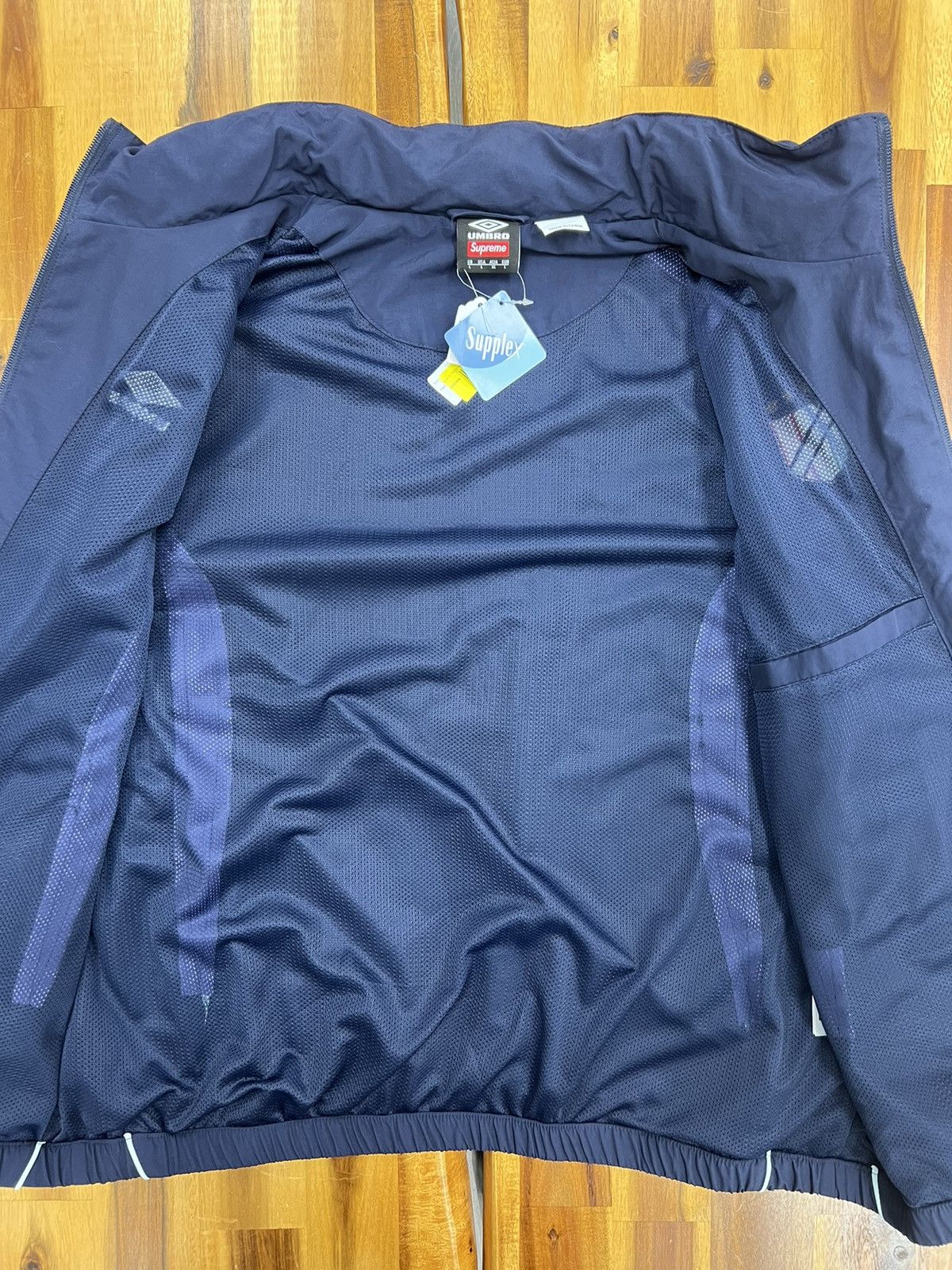 Supreme Supreme Umbro Track Jacket Navy | Grailed