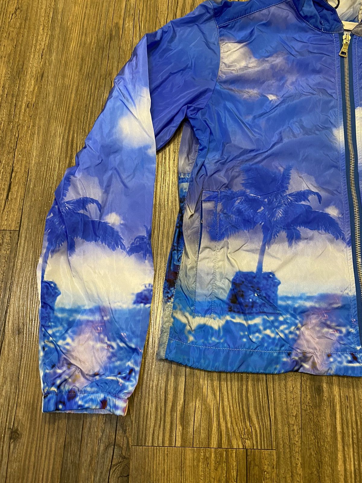 Prada Cloudy Beach Windbreaker Jacket Size US XS / EU 42 / 0 - 5 Thumbnail