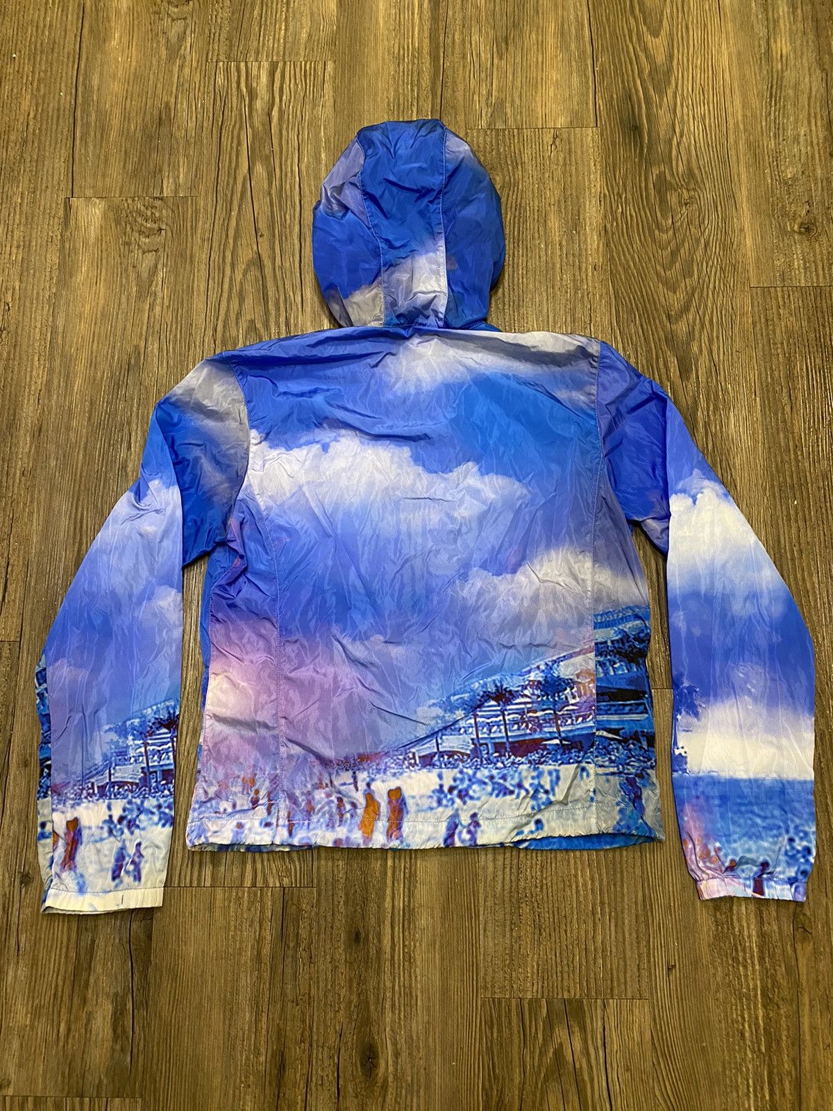 Prada Cloudy Beach Windbreaker Jacket Size US XS / EU 42 / 0 - 2 Thumbnail