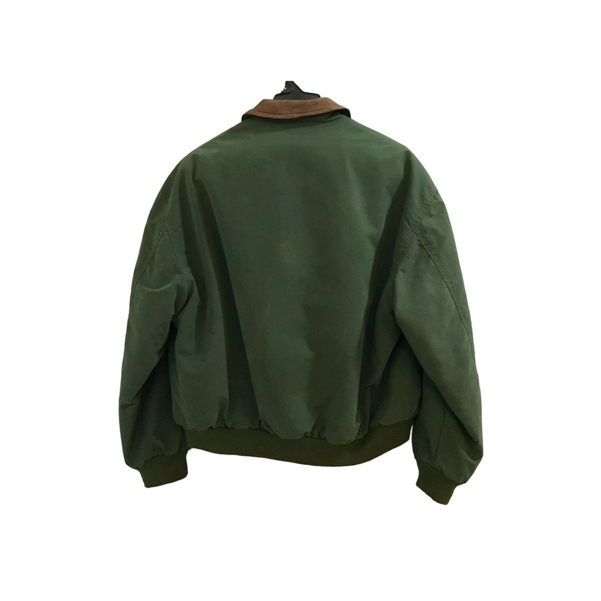 Givenchy VINTAGE❗️GIVENCHY BOMBER WOOL MIX (LEATHER COLLAR) JACKET Size US S / EU 44-46 / 1 - 2 Thumbnail