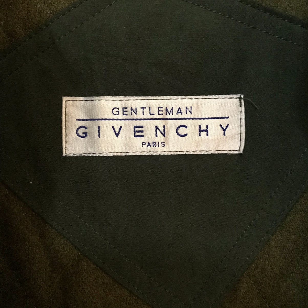 Givenchy VINTAGE❗️GIVENCHY BOMBER WOOL MIX (LEATHER COLLAR) JACKET Size US S / EU 44-46 / 1 - 12 Thumbnail