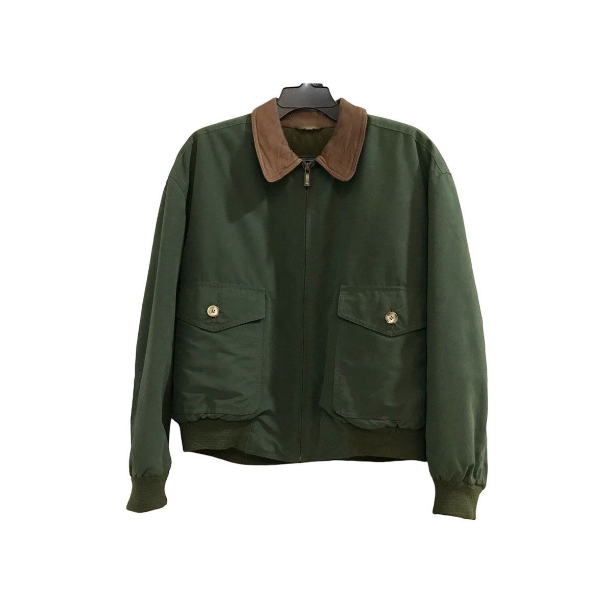 Givenchy VINTAGE❗️GIVENCHY BOMBER WOOL MIX (LEATHER COLLAR) JACKET Size US S / EU 44-46 / 1 - 1 Thumbnail