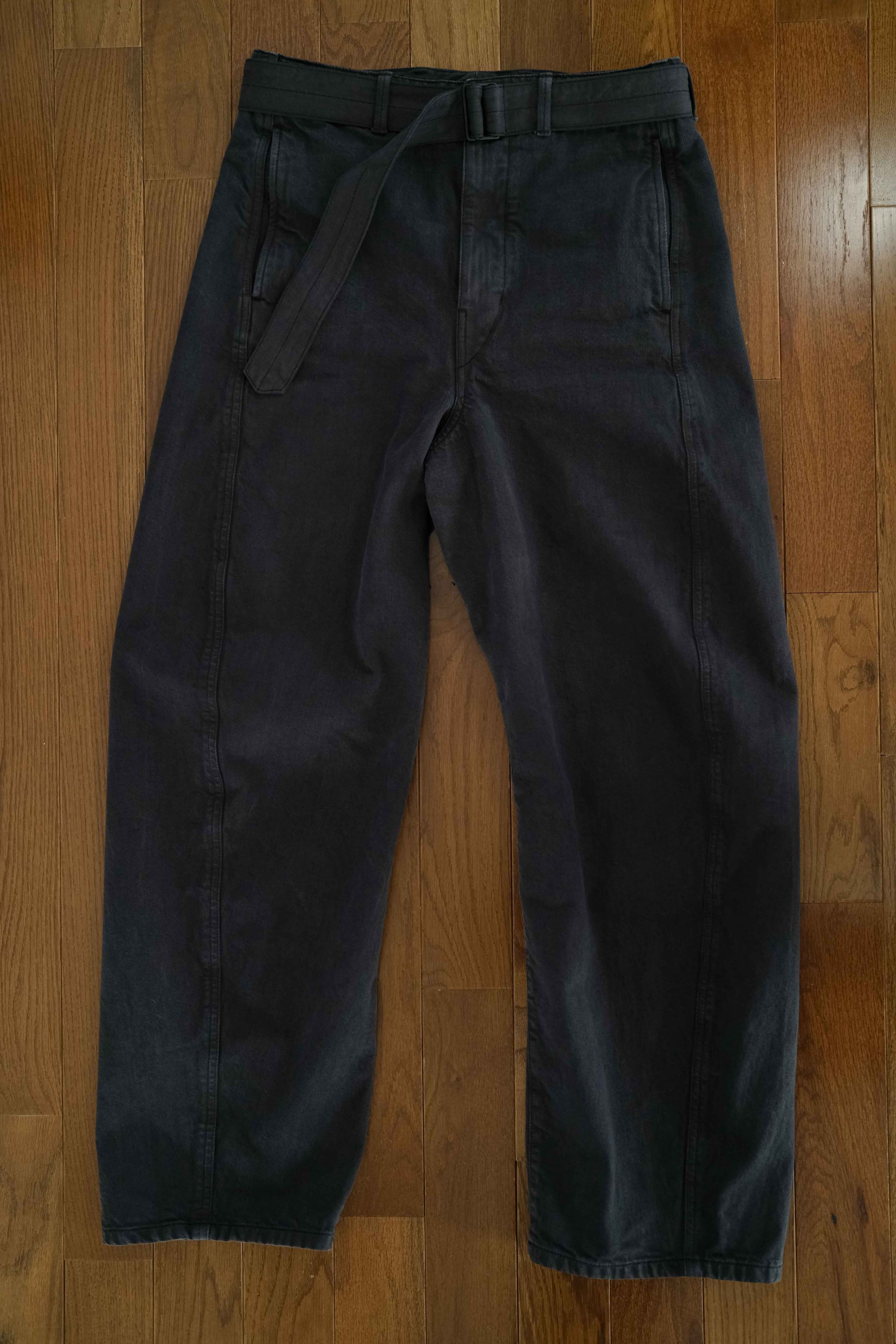 Lemaire Twisted Belted Pants - Zinc | Grailed Lemaire Twisted Belted Pants - Zinc | Grailed