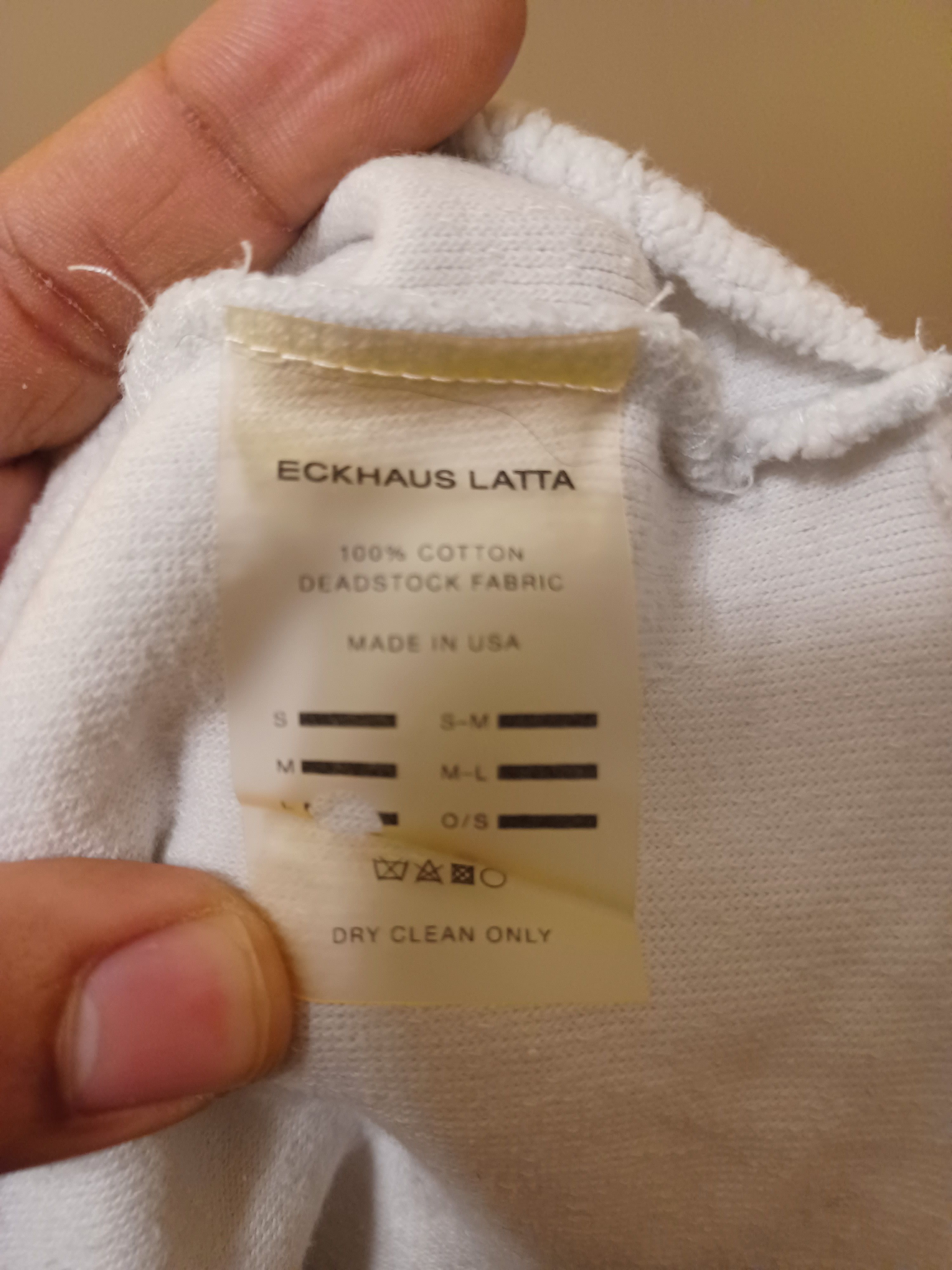 Eckhaus Latta Eckhaus Latta Cropped Boxy Fleece Sweater Size US L / EU 52-54 / 3 - 2 Thumbnail