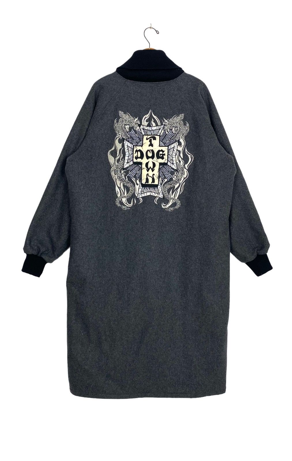 Dogtown Rare‼️ Vintage Dogtown Wool Parka Embroidery Big Logo Size US XL / EU 56 / 4 - 1 Thumbnail