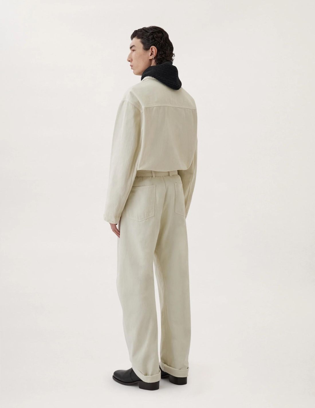 GW価格　LEMAIRE STAND COLLAR OVERSHIRT LEMAIRE │ STAND COLLAR OVERSHIRT - メルカリ