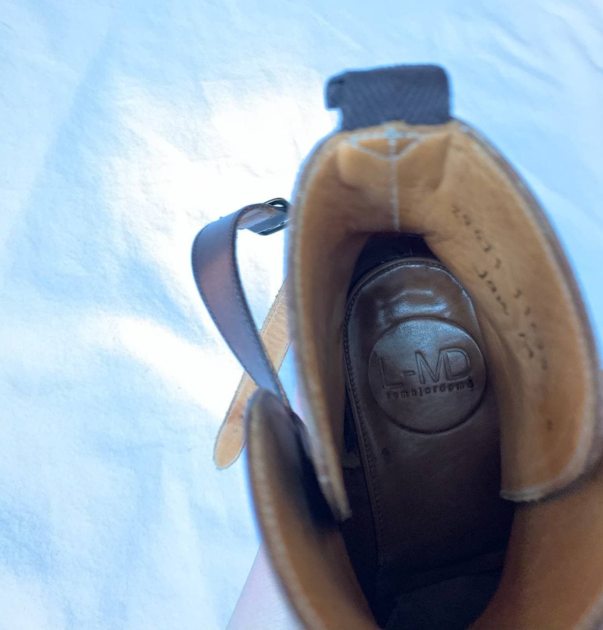 Handmade × Vintage Le Majordome Leather Boots Size US 6 / EU 39 - 2 Thumbnail