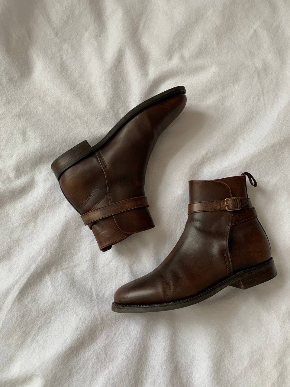 Handmade × Vintage Le Majordome Leather Boots Size US 6 / EU 39 - 9 Thumbnail