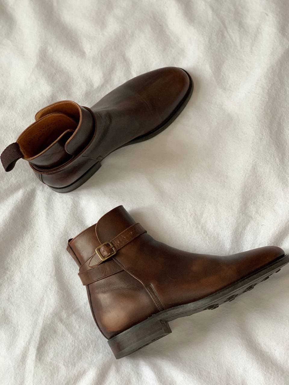 Handmade × Vintage Le Majordome Leather Boots Size US 6 / EU 39 - 7 Thumbnail