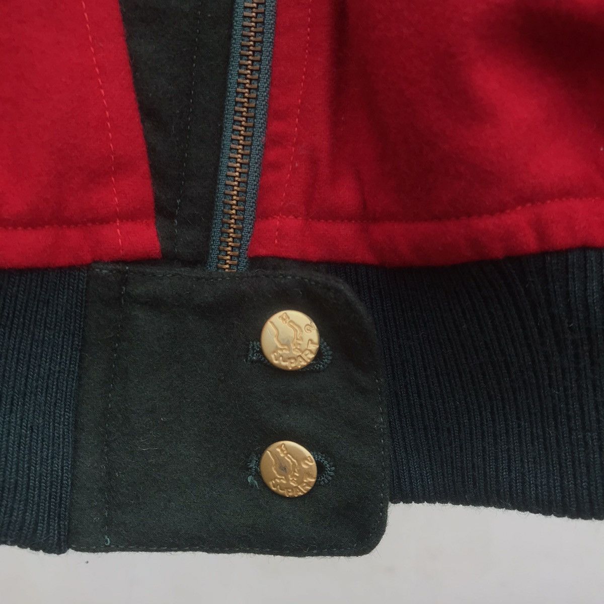 Junko Shimada Vintage Junko Shimada varsity wool asymetrical zipper japan Size US M / EU 48-50 / 2 - 9 Thumbnail