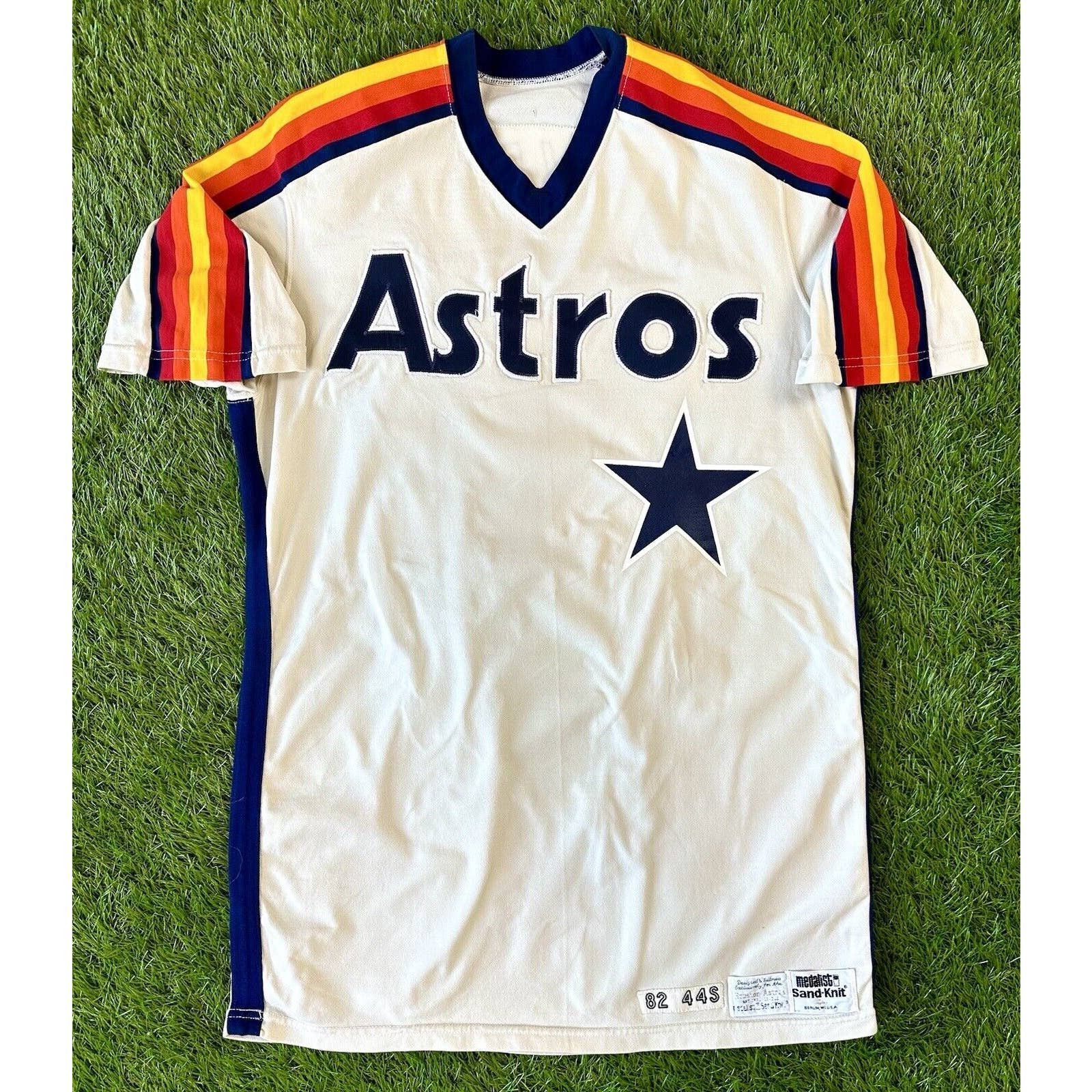 Vintage XL 80s Houston Astros Jerseyastros Sand Kint Jersey 