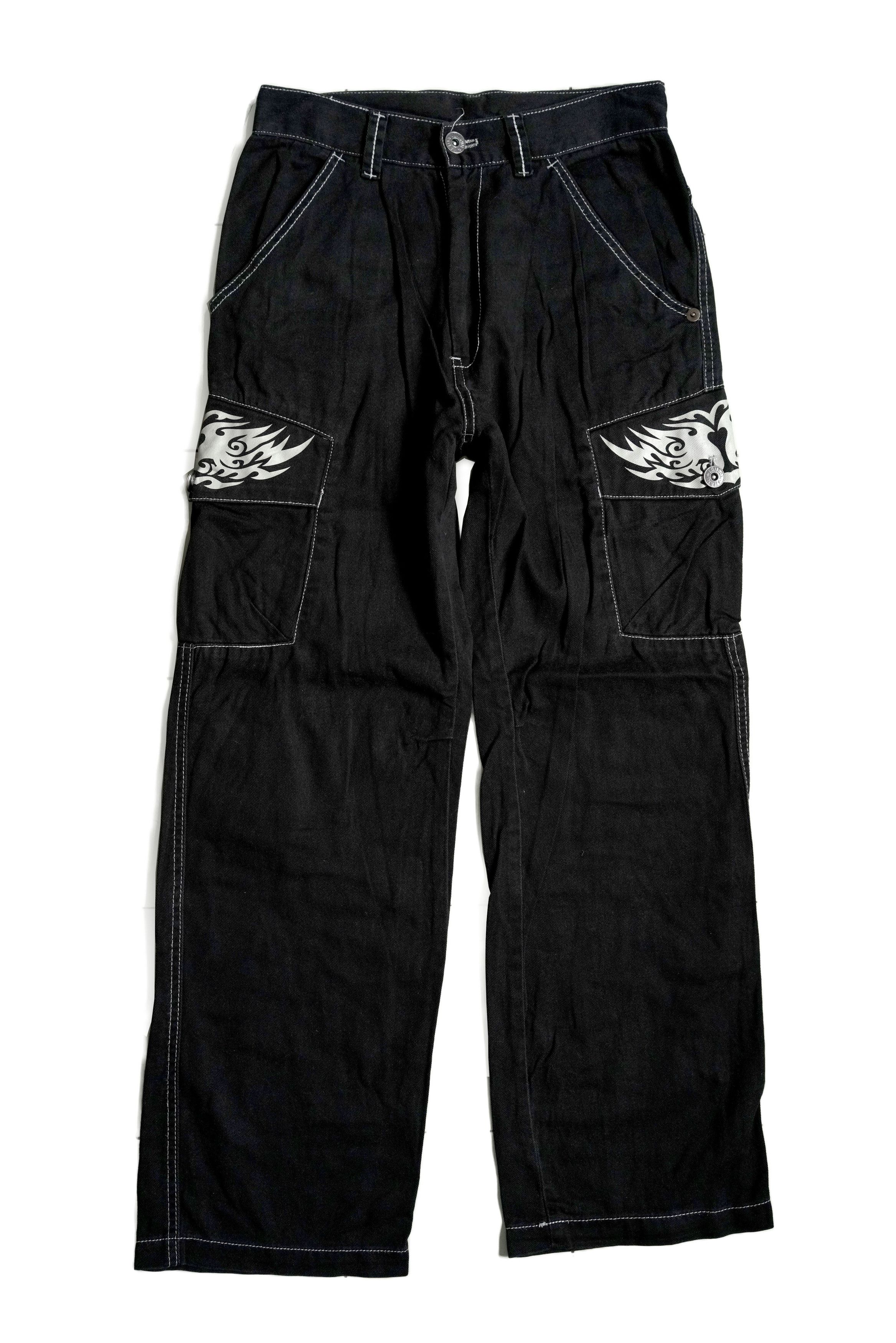Vintage Landon Jeans Six Pockets Cargo Pants Baggy Style