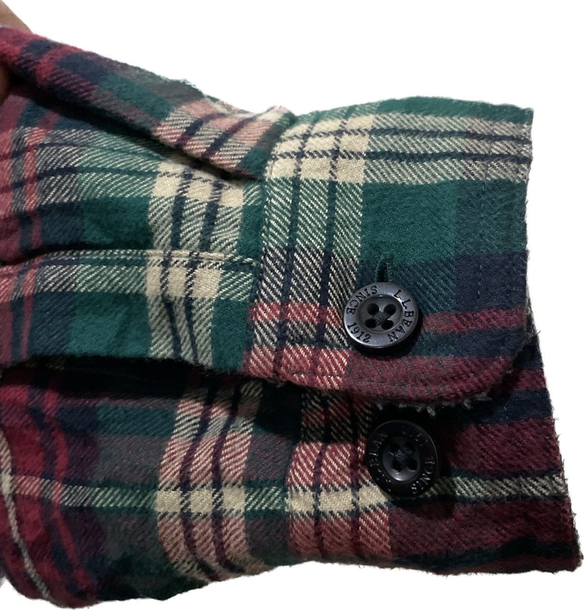 L.L. Bean L.L. Bean Flannel Shirt Size US M / EU 48-50 / 2 - 11 Thumbnail
